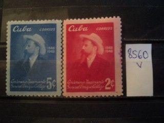 Фото марки Куба серия 1950г *