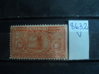 Фото марки Куба 1899г *