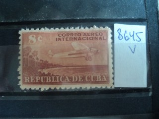 Фото марки Куба 1948г *
