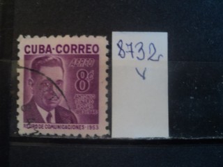 Фото марки Куба 1954г