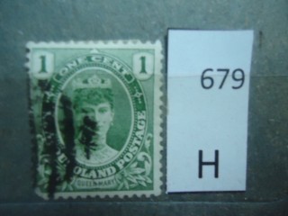 Фото марки Брит. Ньюфаунленд 1911г
