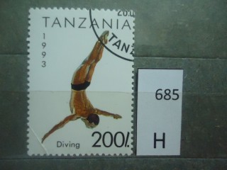 Фото марки Танзания 1993г