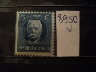 Фото марки Куба 1917г *