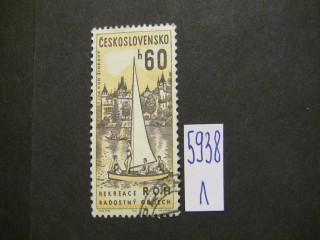 Фото марки Чехословакия 1962г