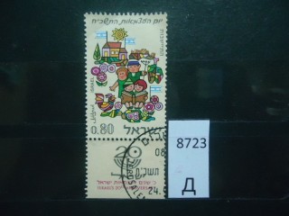 Фото марки Израиль 1968г