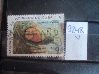 Фото марки Куба 1962г