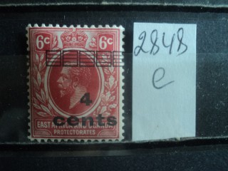 Фото марки Брит. Восточная Африка и Уганда 1919г *