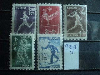 Фото марки Финляндия серия 1945г *