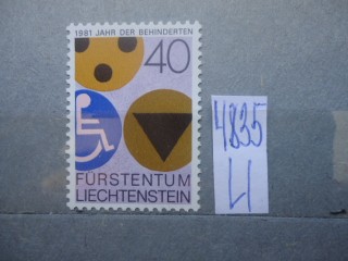 Фото марки Лихтенштейн 1981г **
