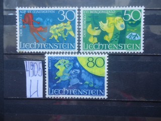 Фото марки Лихтенштейн серия 1968г **