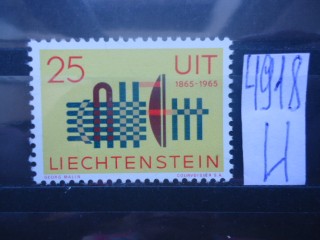 Фото марки Лихтенштейн 1965г **