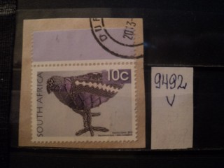 Фото марки Южная Африка вырезка из конверта