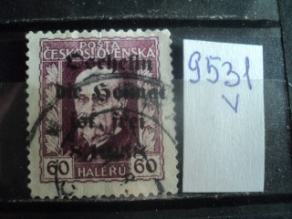Фото марки Германская оккупация Чехословакии 1938г