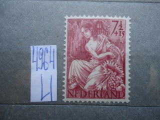 Фото марки Нидерланды 1946г *