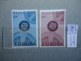 Фото марки Нидерланды 1967г серия *