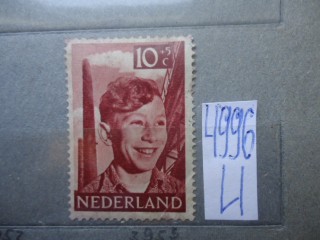 Фото марки Нидерланды 1951г *