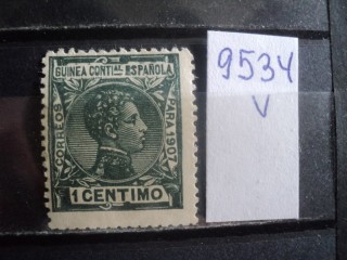 Фото марки Испан. Гвинея 1907г *