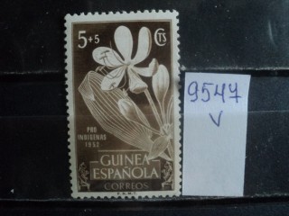 Фото марки Испан. Гвинея 1952г *