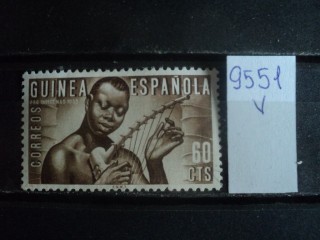 Фото марки Испан. Гвинея 1953г *