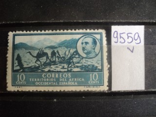 Фото марки Испан. Западная Африка 1950г *