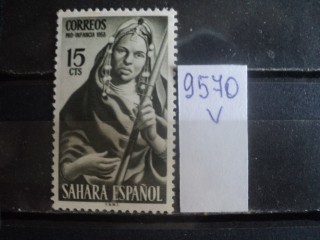 Фото марки Испан. Сахара 1953г *