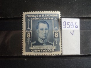 Фото марки Сальвадор 1947г **