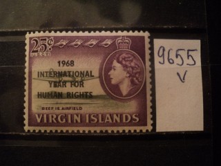 Фото марки Брит. Виргинские острова 1968г *