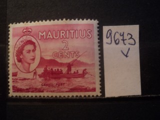 Фото марки Брит. Маврикий 1953г *