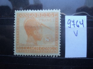 Фото марки Бельгийское Конго 1921г *