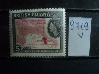 Фото марки Брит. Гвиана 1954г *