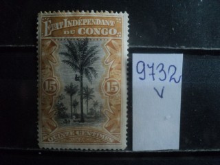 Фото марки Бельгийское Конго 1896г *