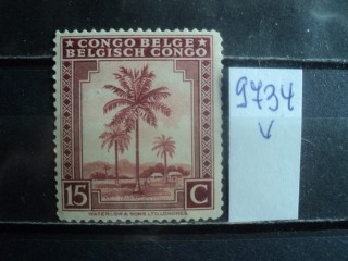 Фото марки Бельгийское Конго 1942г **