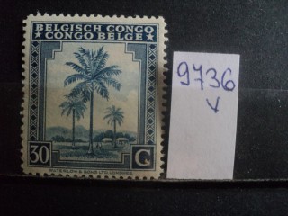 Фото марки Бельгийское Конго 1942г *