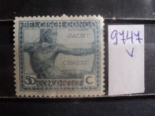 Фото марки Бельгийское Конго 1923г *