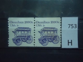 Фото марки США 1983г пара