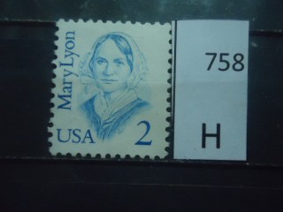 Фото марки США 1987г *