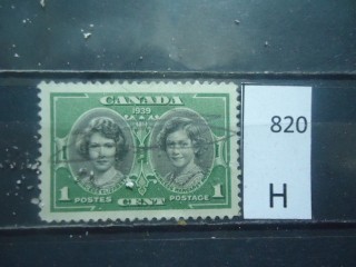 Фото марки Канада 1939г