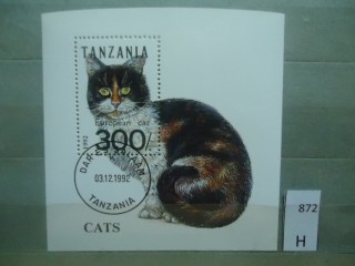 Фото марки Танзания 1992г блок