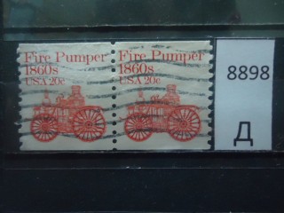 Фото марки США 1981г пара