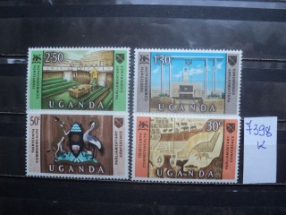 Фото марки Уганда серия **
