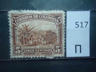Фото марки Колумбия. 1932г
