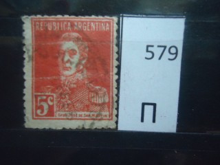Фото марки Аргентина. 1916г