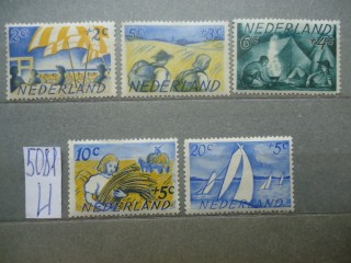 Фото марки Нидерланды серия 1949г *