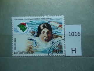 Фото марки Никарагуа 1982г