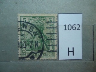 Фото марки Германия Рейх 1902г