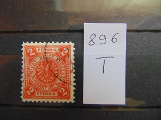 Фото марки 1887г. Франкфурт/Майн