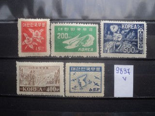 Фото марки Корея Южная серия 1949г *