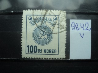 Фото марки Южная Корея 1951г