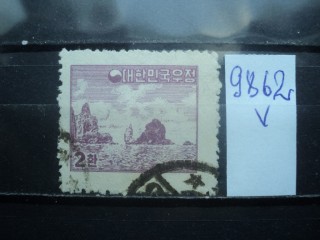 Фото марки Южная Корея 1954г