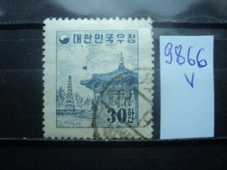 Фото марки Южная Корея 1954г